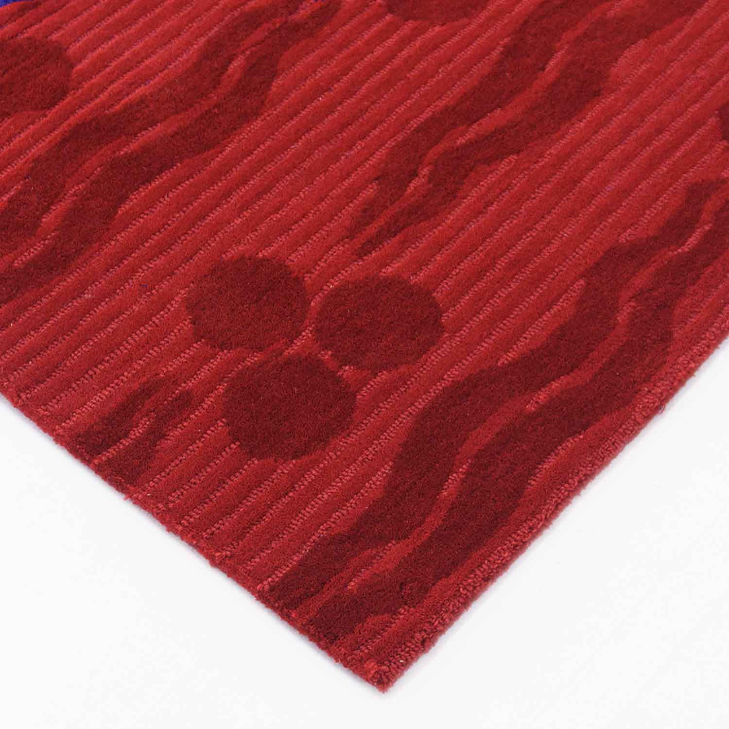 Stair-wave Hand Tufted Woolen Rug