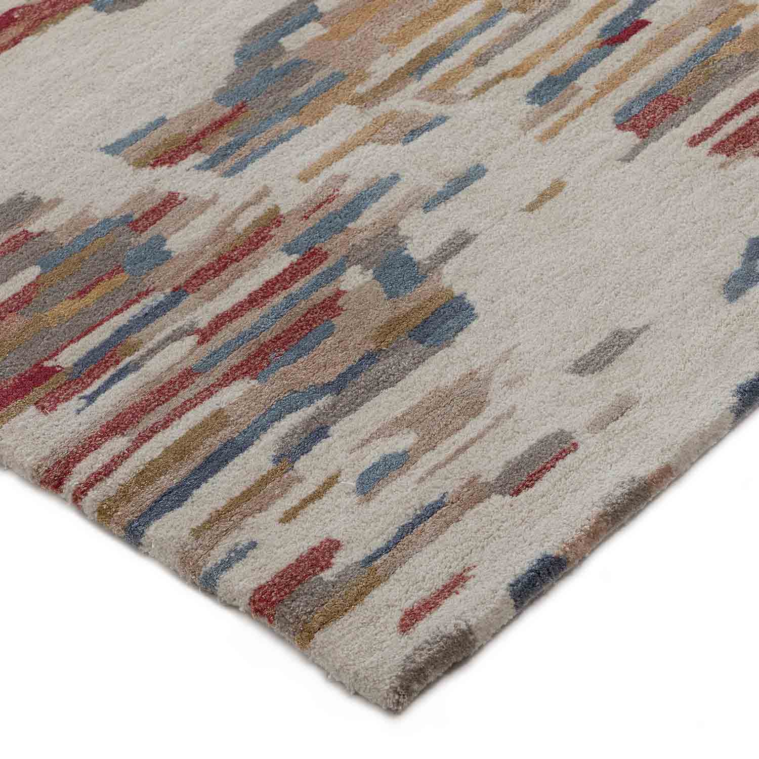 Fray Hand Tufted Woollen And Viscose Rug