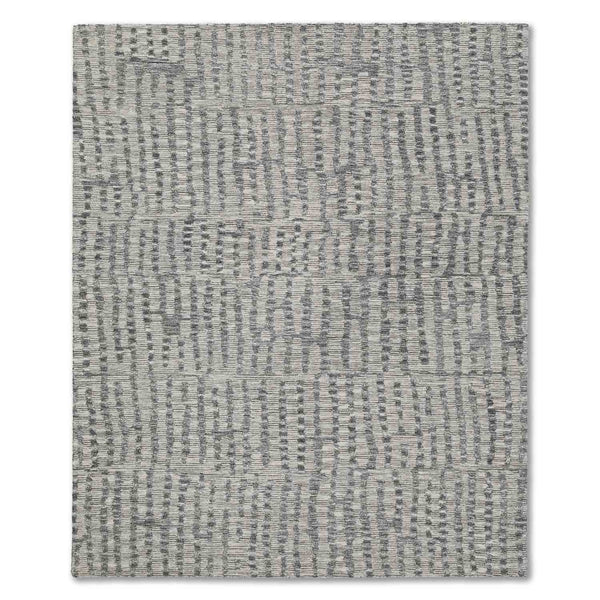 Screen snow Hand Tufted Woollen And Viscose Rug