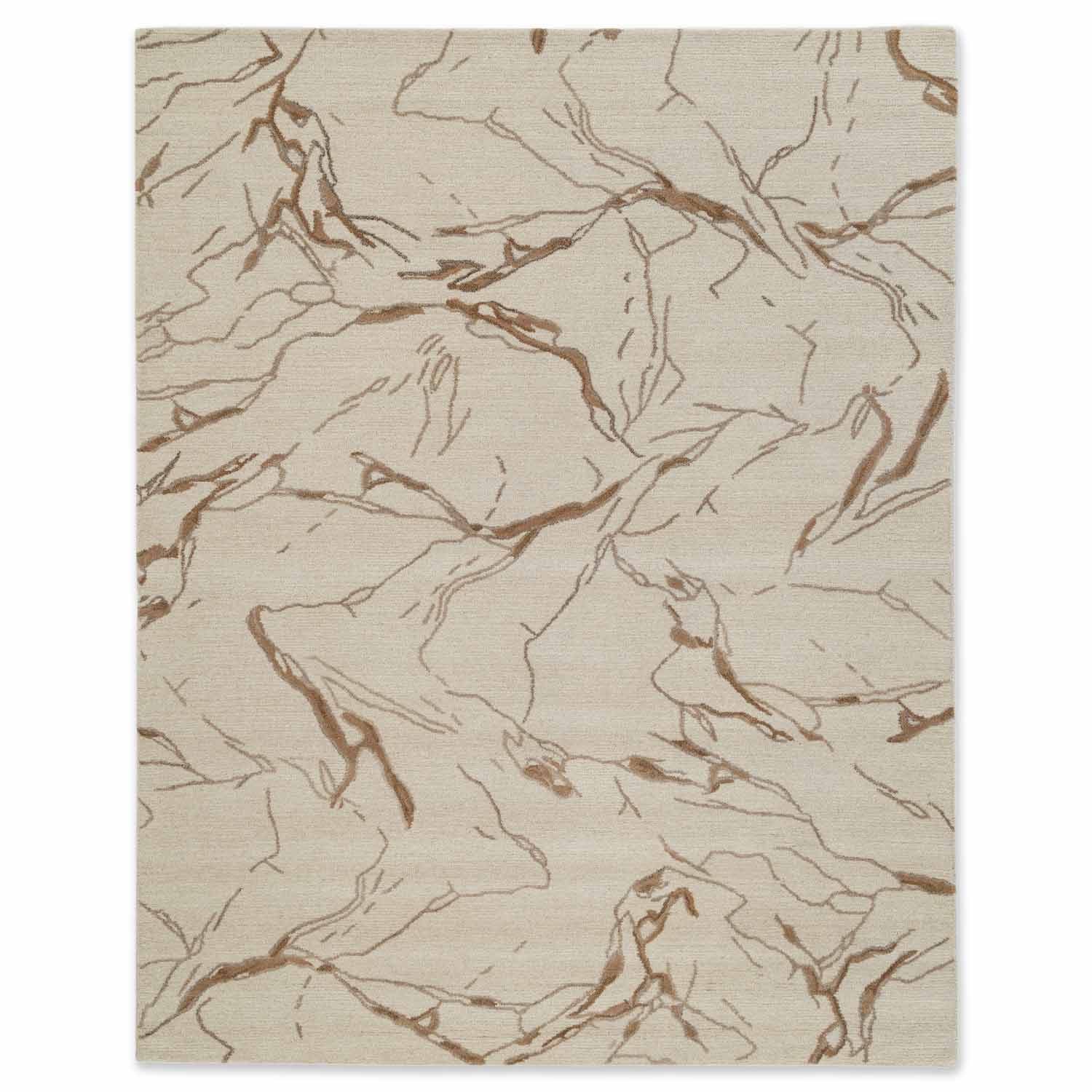 Strata Hand Tufted Wool And Viscose Rug