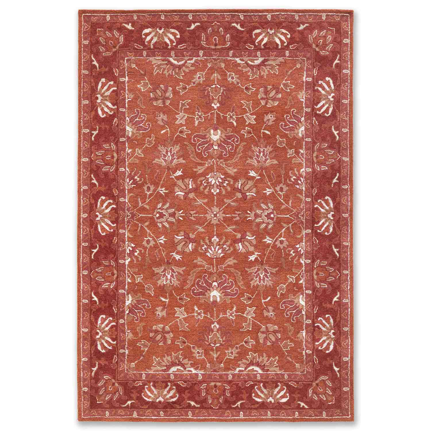Riwaq Hand Tufted Woolen And Viscose Rug
