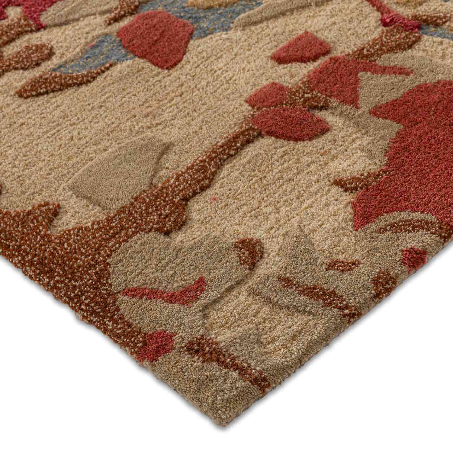 Terrain Hand Tufted Woollen And Viscose Rug