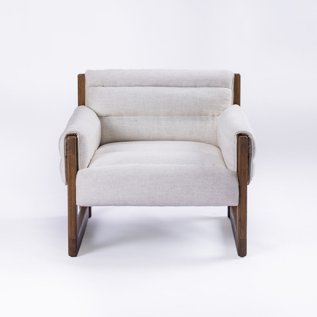 Loose Lounge Chair White