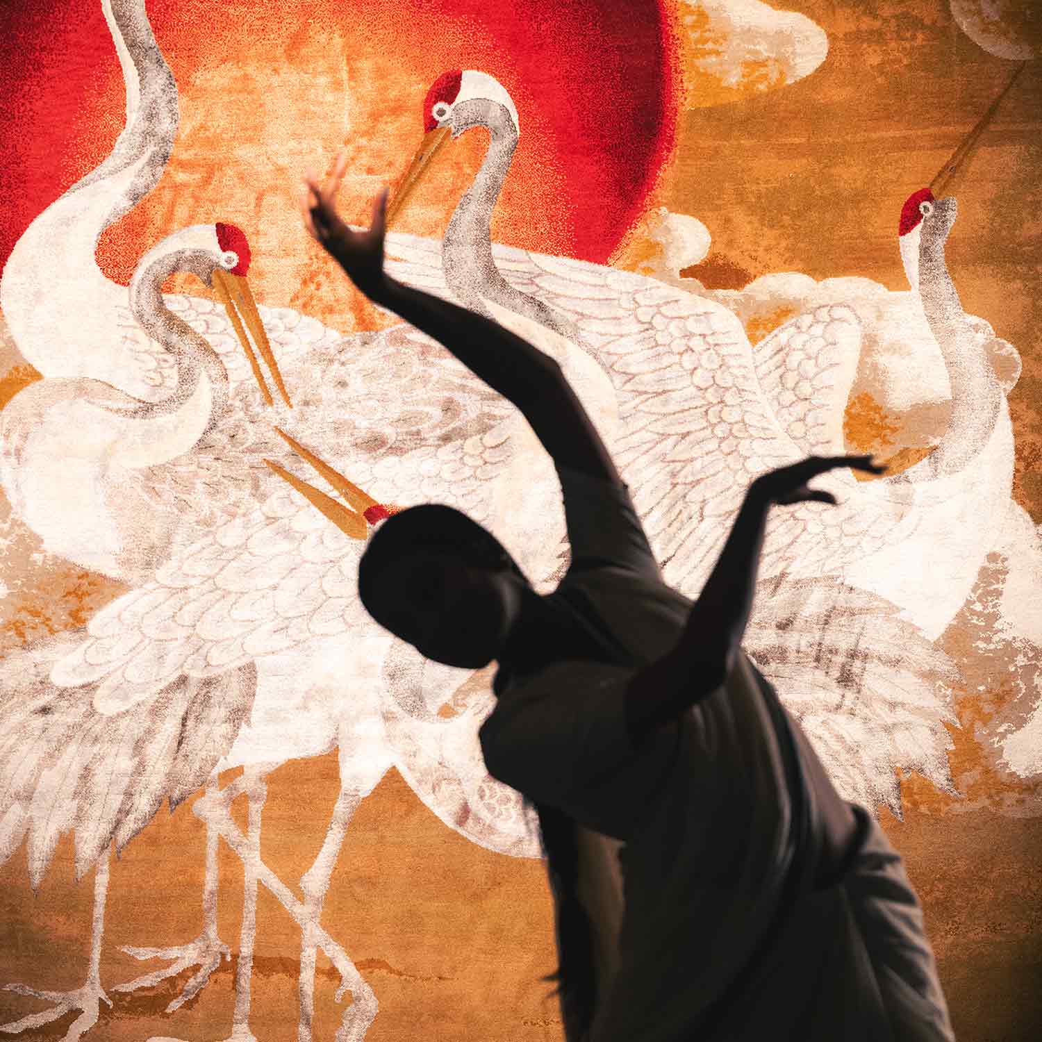 Persepolis Hand Knotted Woollen And Viscose Rug By Ashdeen