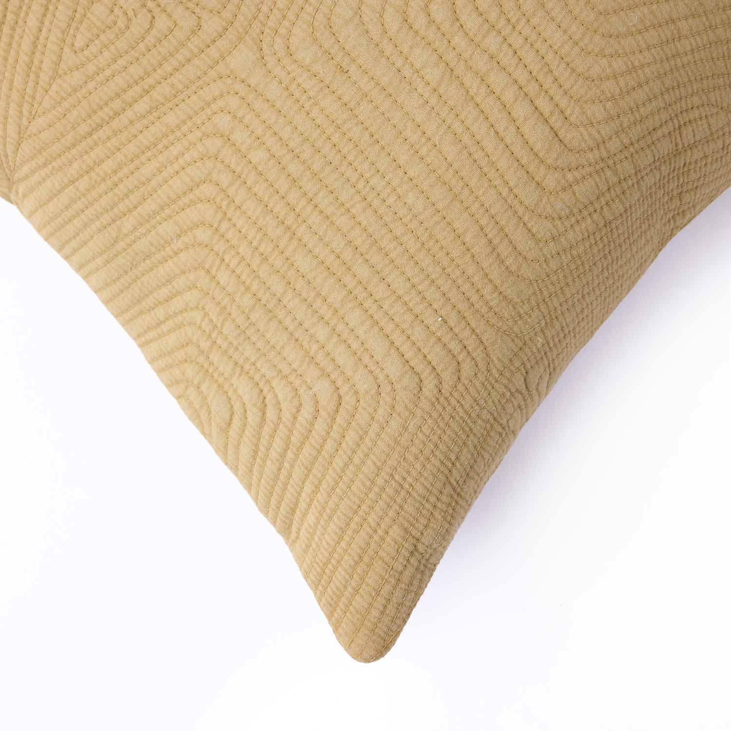 Cotton hand embroidered Kanva Lumber Cushion Cover
