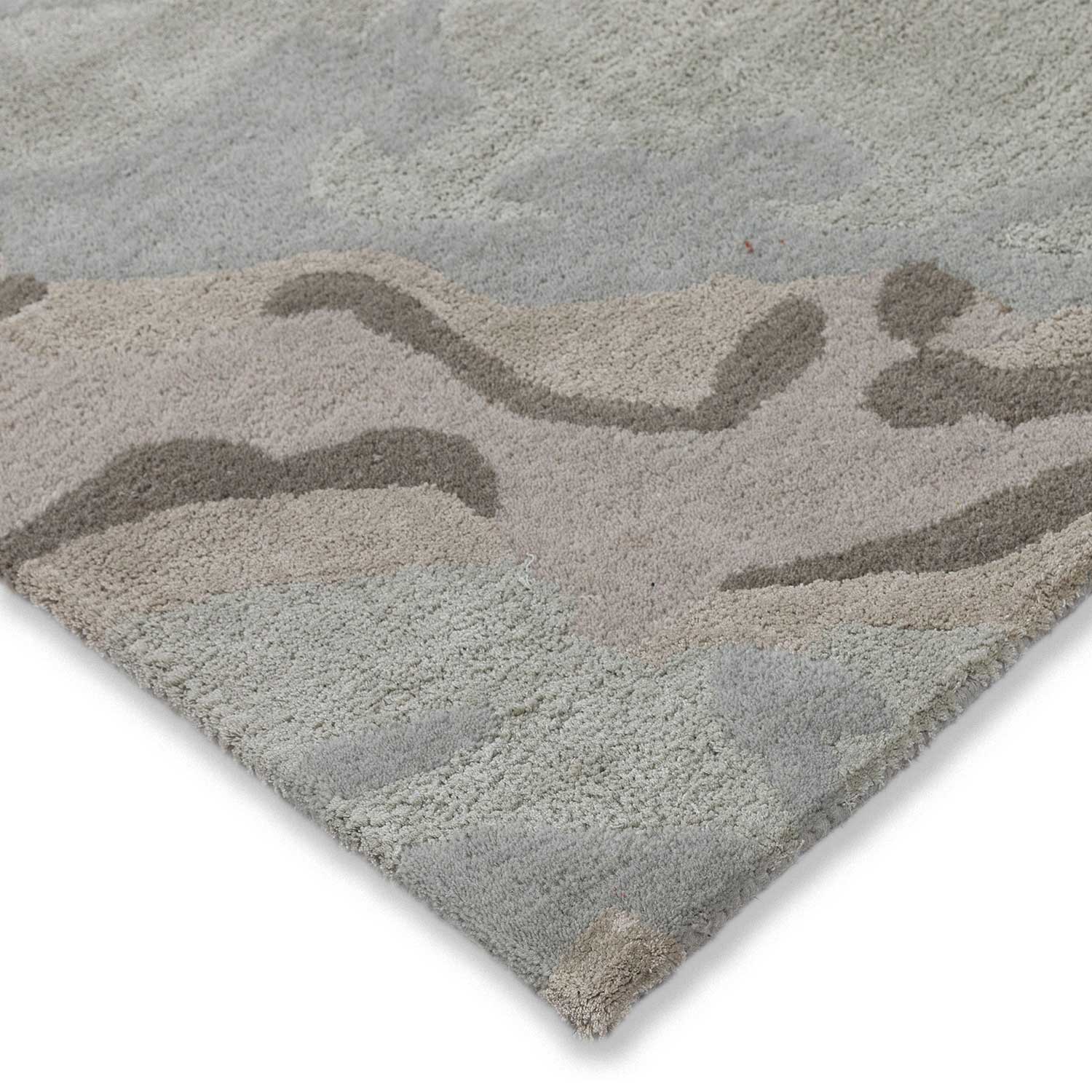 Lithic Hand Tufted Wool And Viscose Rug