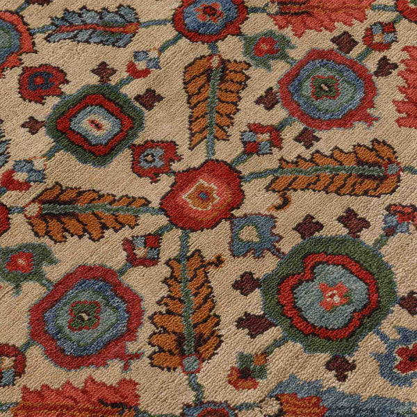 Garden Lattice Hand Knotted Wool Rug