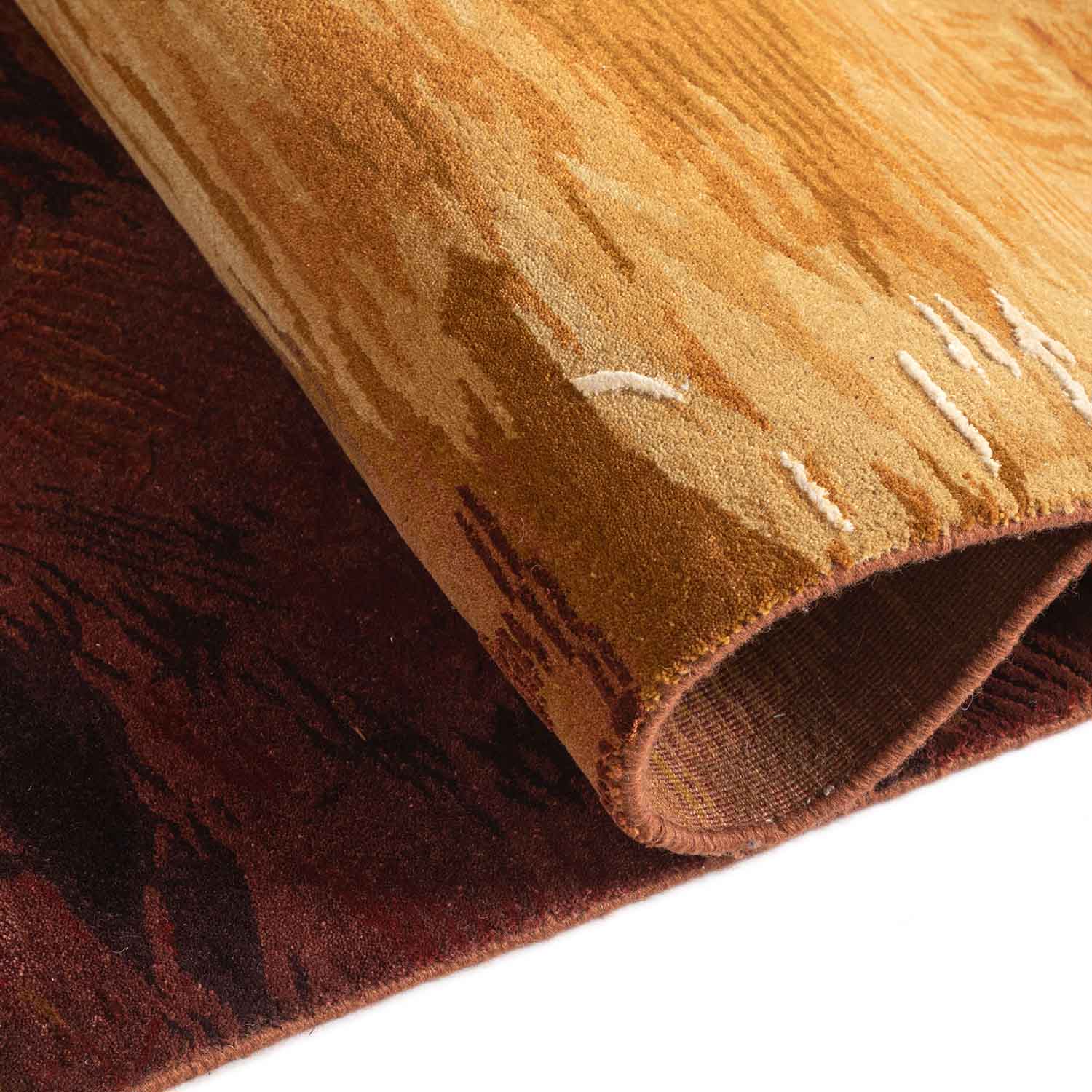 Patan Hand Knotted Woollen And Silk Rug By Angeli Sowani