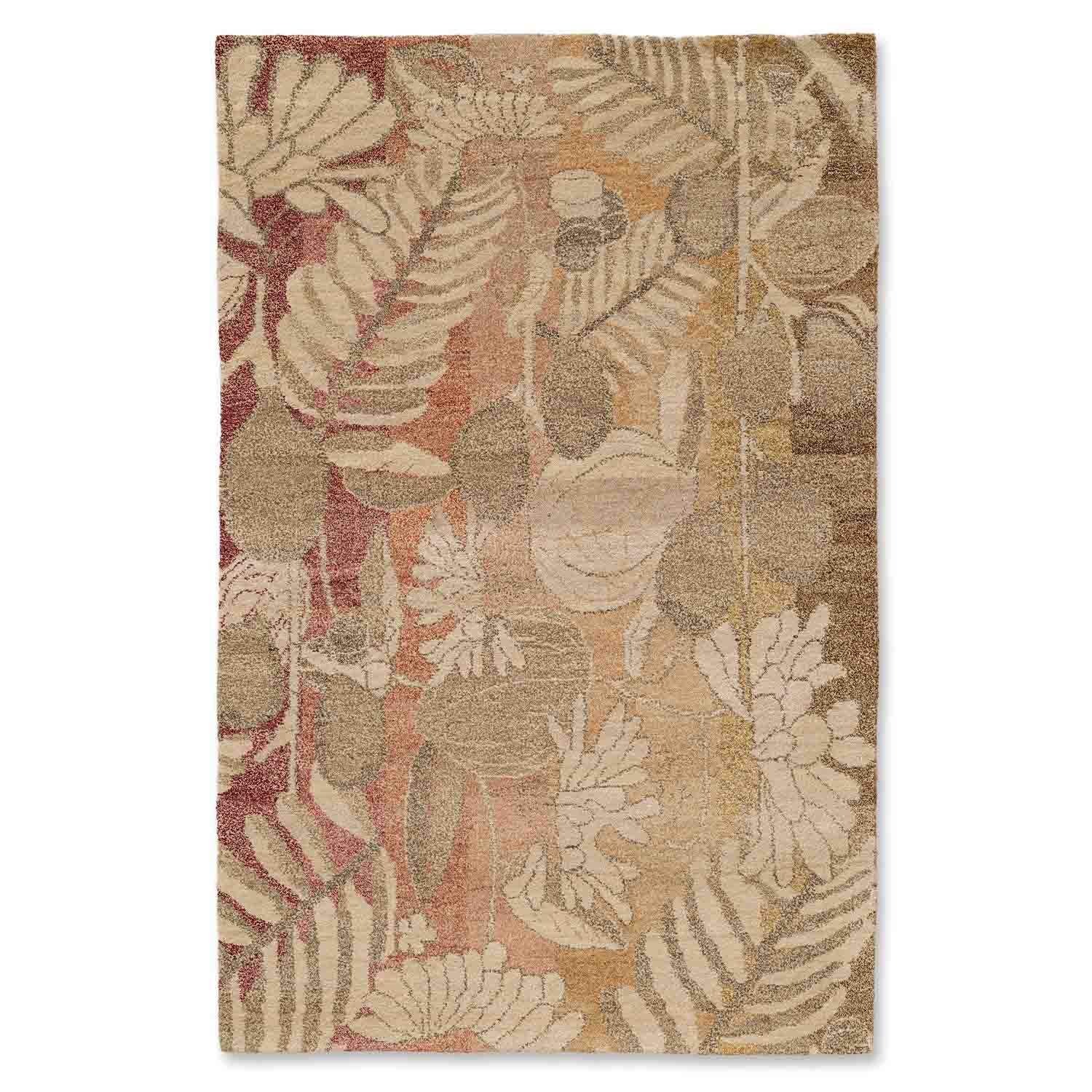 Palermo Hand Knotted Woollen And Silk Rug By Mariella Ienna