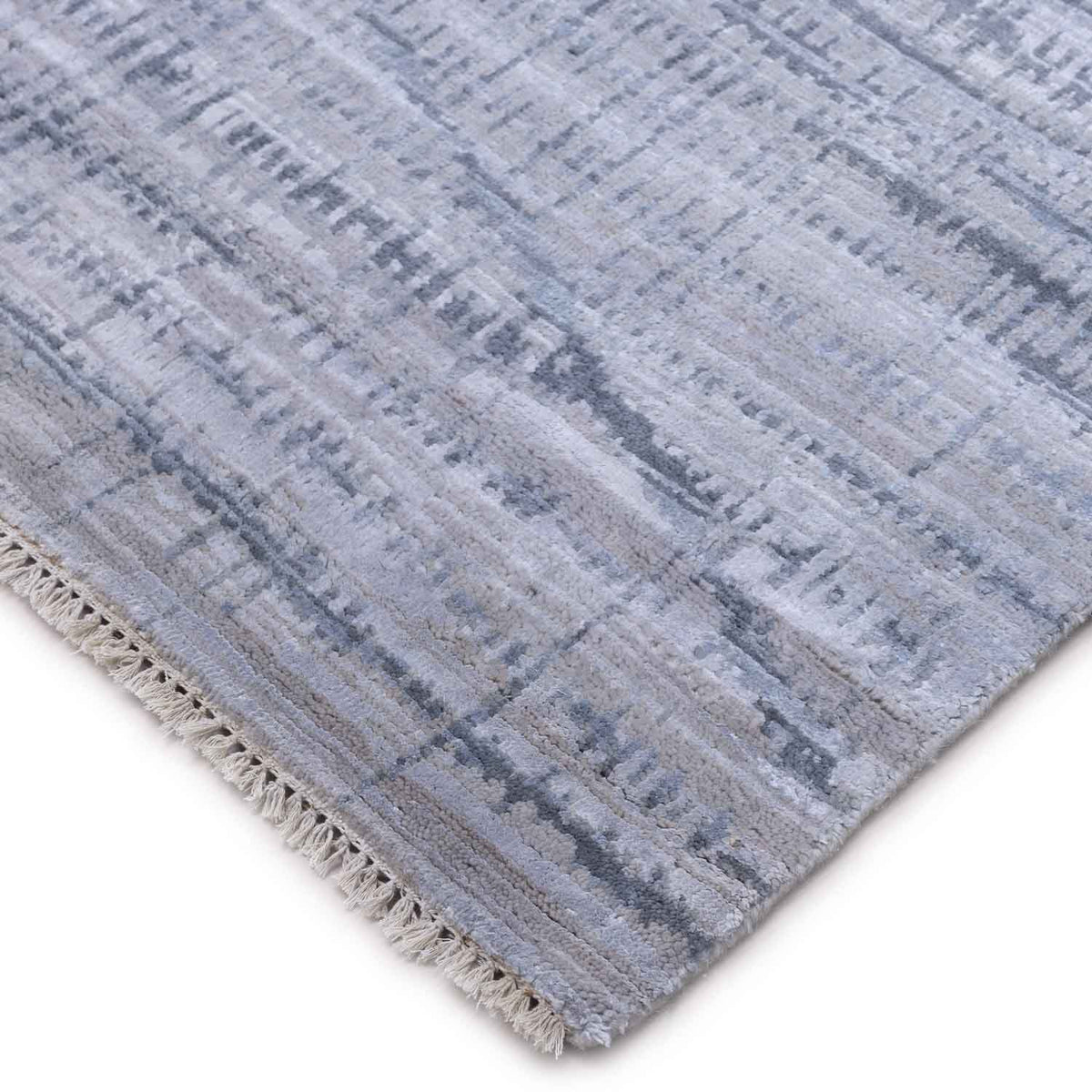Trajectory Hand Knotted Wool And Silk Rug By Luke Irwin