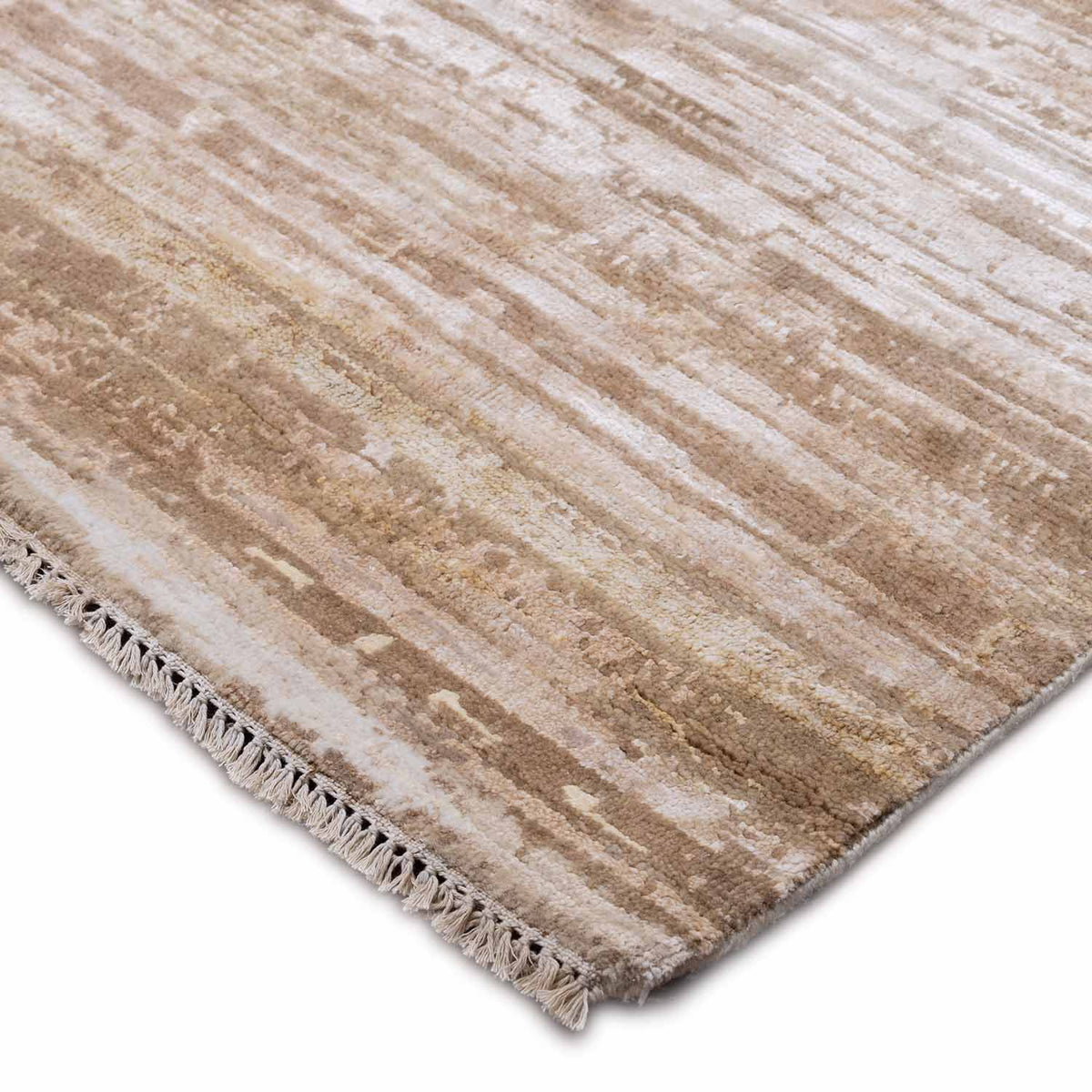 Slouch Hand Knotted Wool And Silk Rug By Luke Irwin