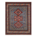 Star Medalion Field Hand Knotted Wool Rug