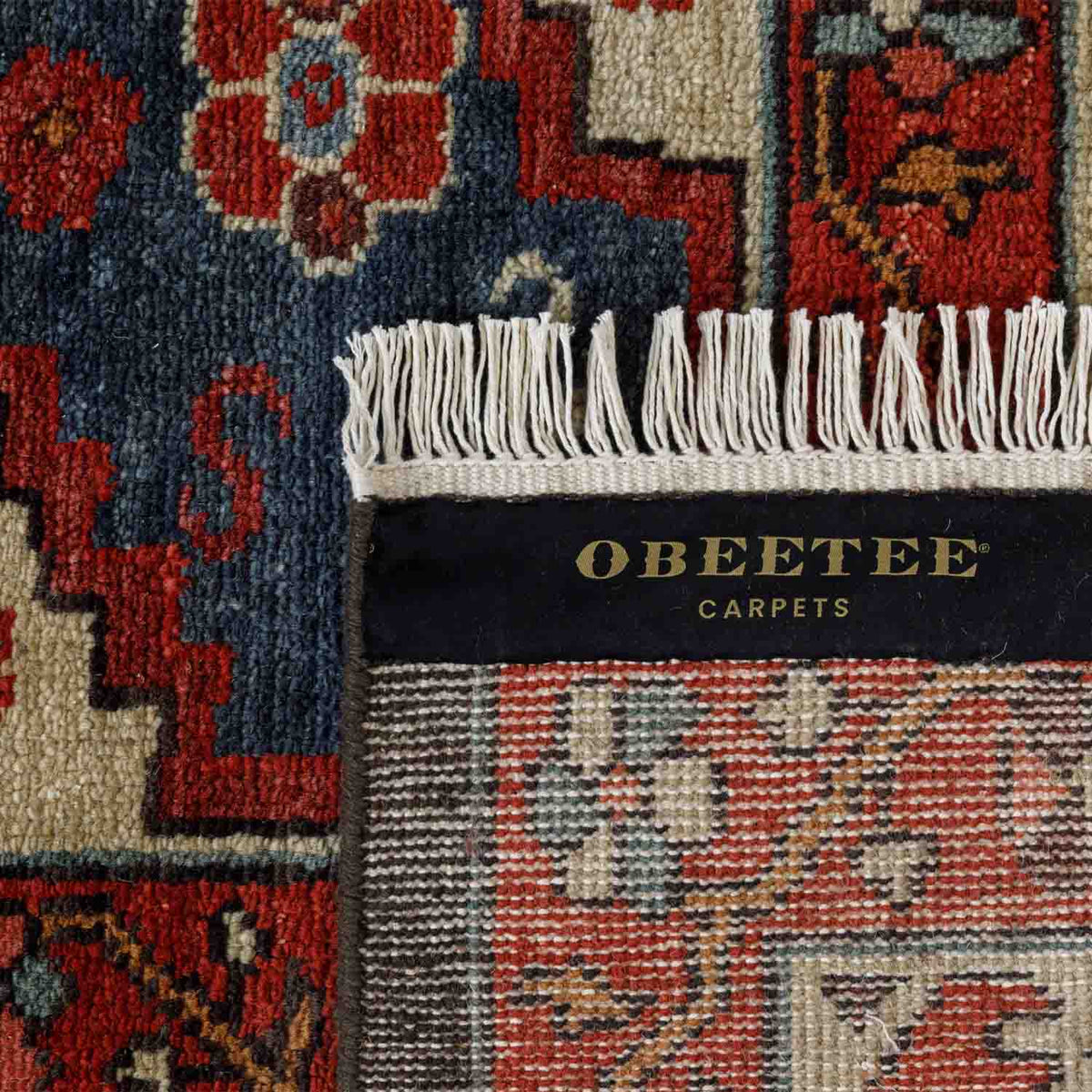 Garden Medallion Hand Knotted Wool Rug