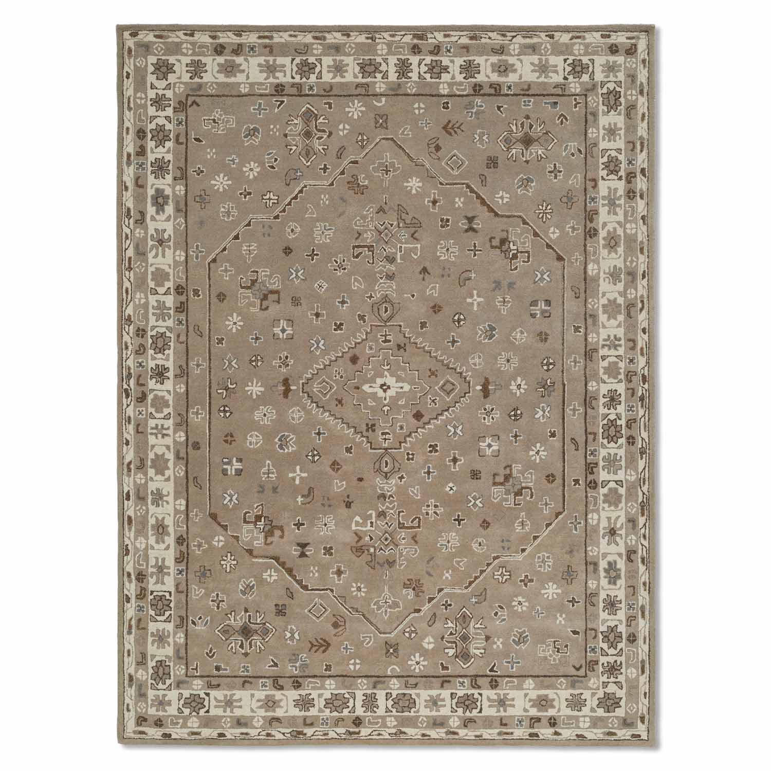 Mehvar Hand Tufted Woollen Rug
