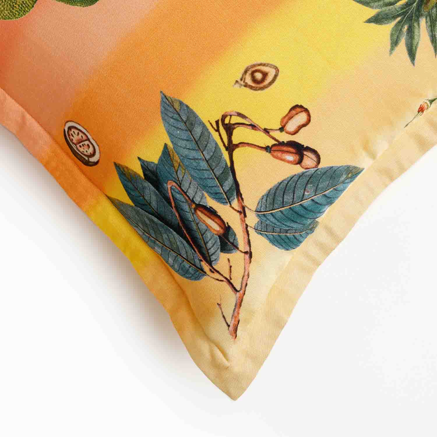 Oria Digital Printed Woollen And Silk Cushion By Mariella Ienna