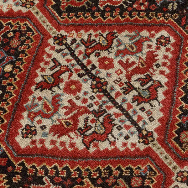 Heritage Medallion Hand Knotted Wool Rug