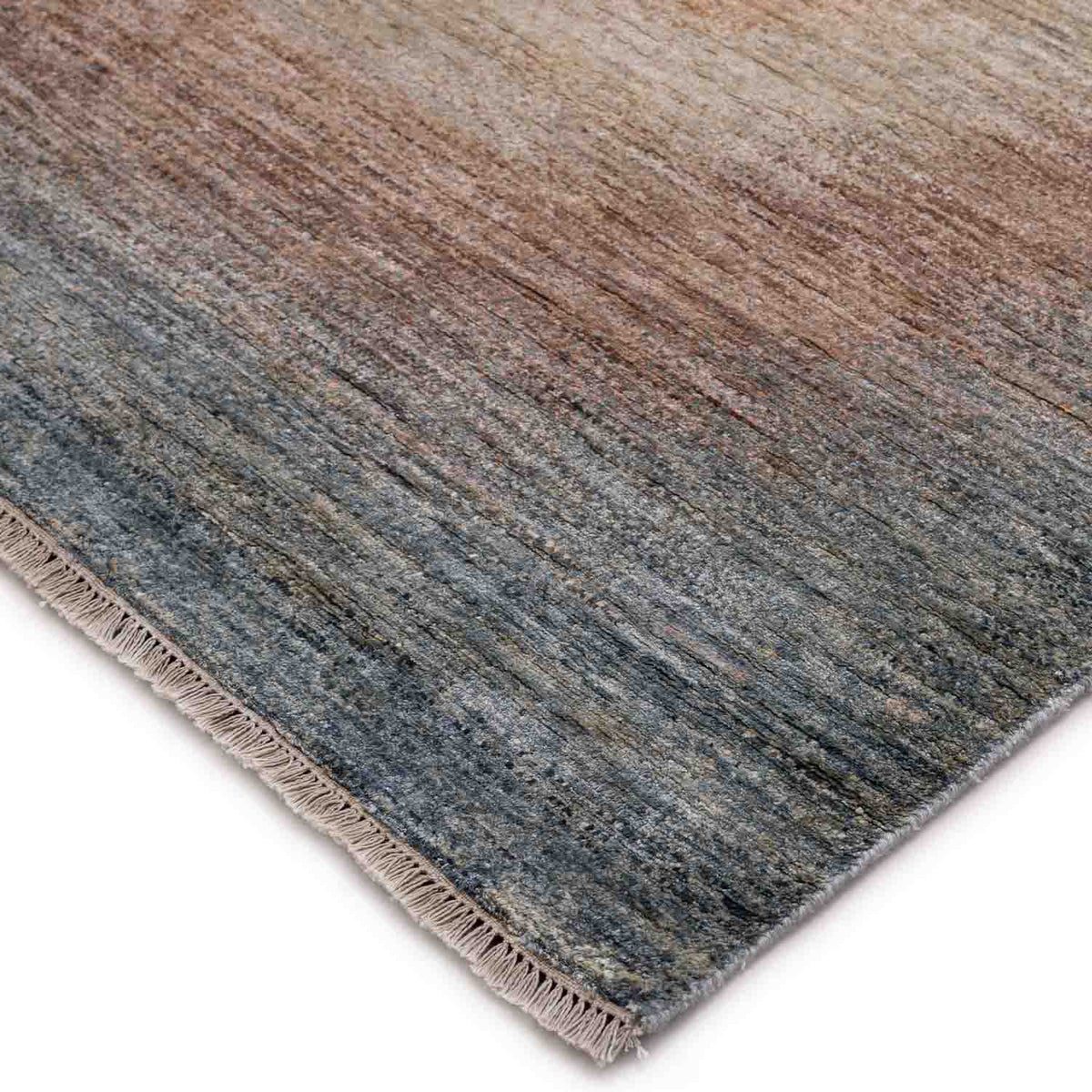 Sunrise Hand Knotted Silk Rug By Luke Irwin