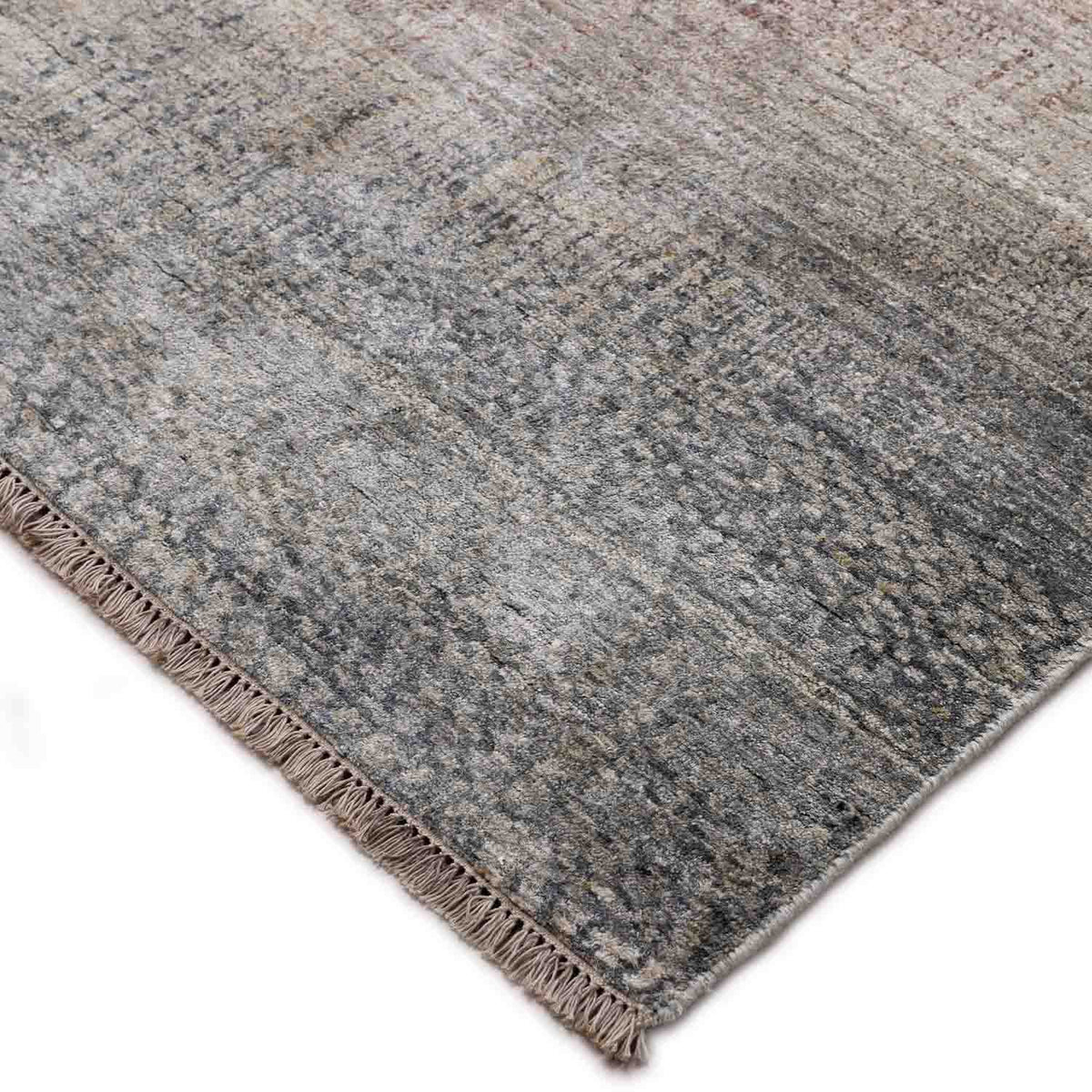 Twilight Hand Knotted Silk Rug By Luke Irwin