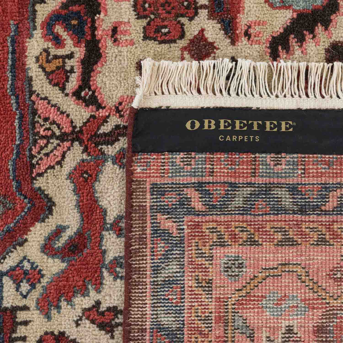 Living Medallion Hand Knotted Wool Rug