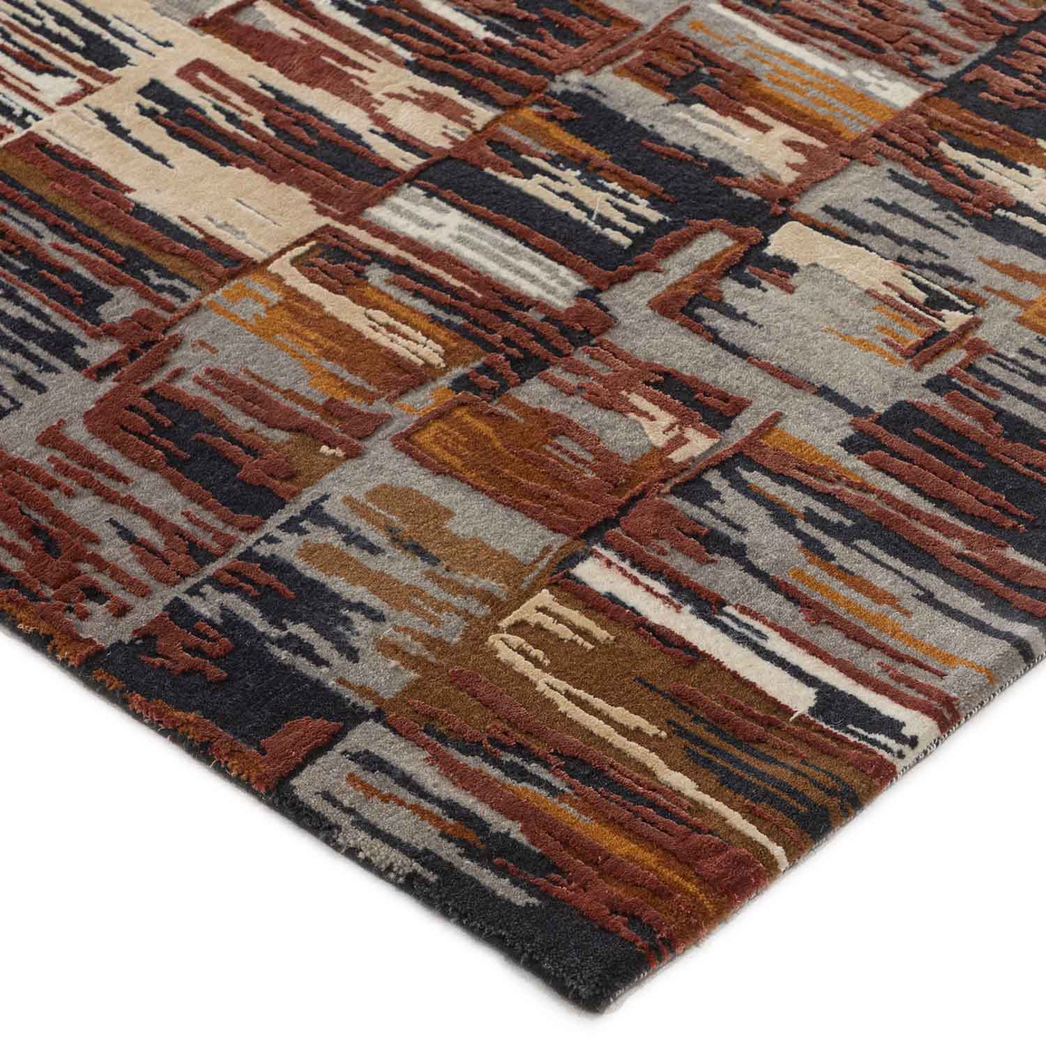 Luna-1 Hand Knotted Woollen And Silk Rug By Angeli Sowani