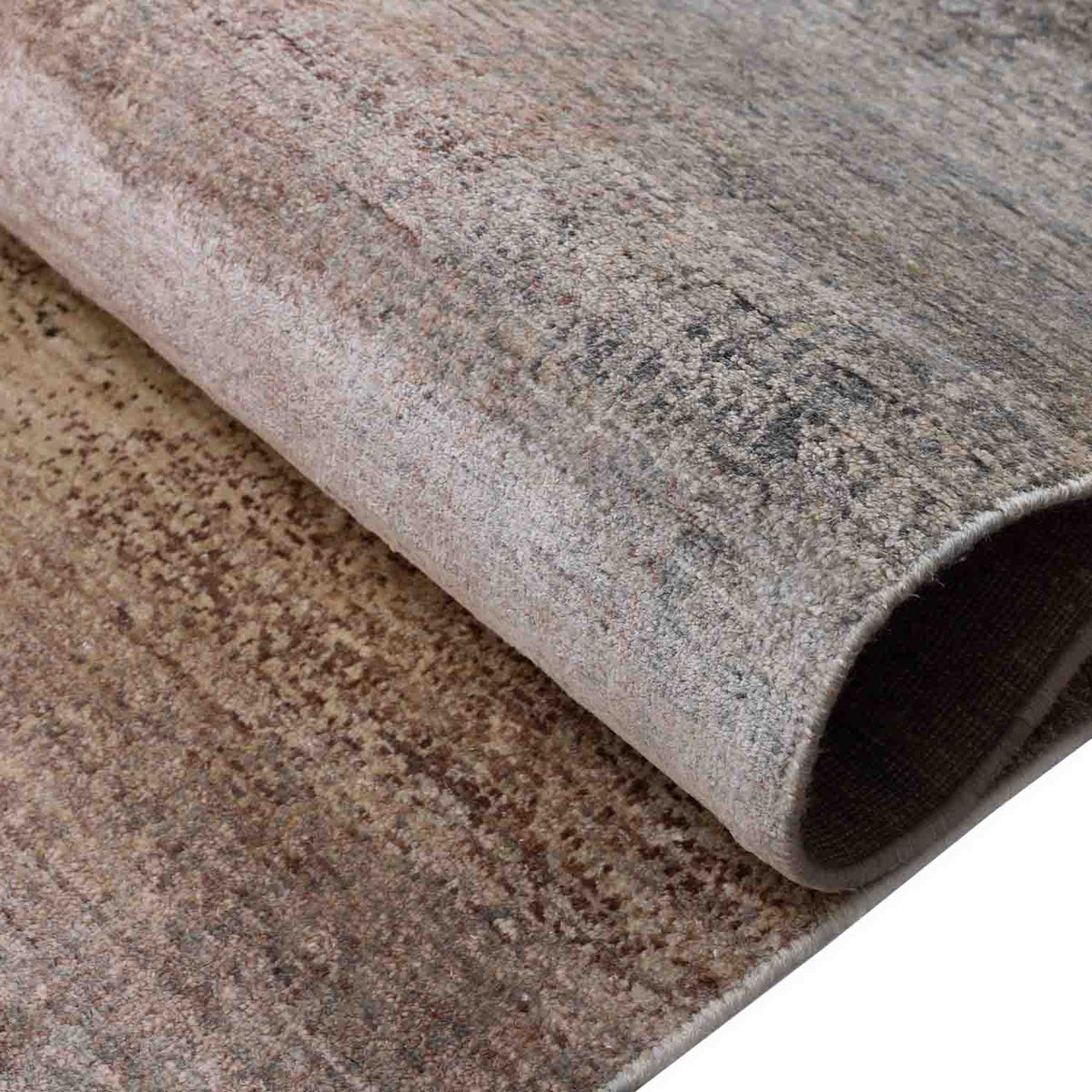 Twilight Hand Knotted Silk Rug By Luke Irwin
