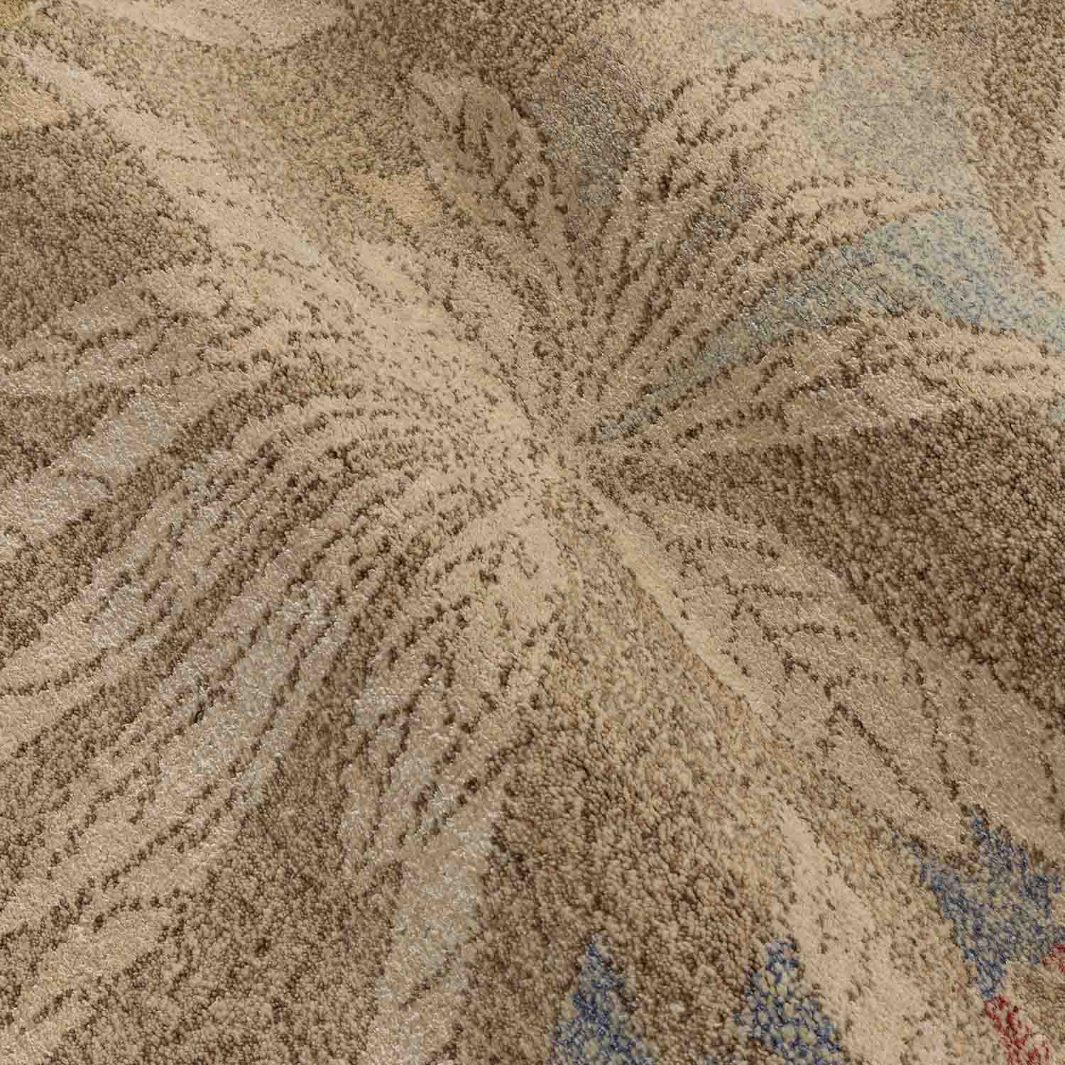 Caelum Hand Knotted Woollen And Silk Rug By Mariella Ienna