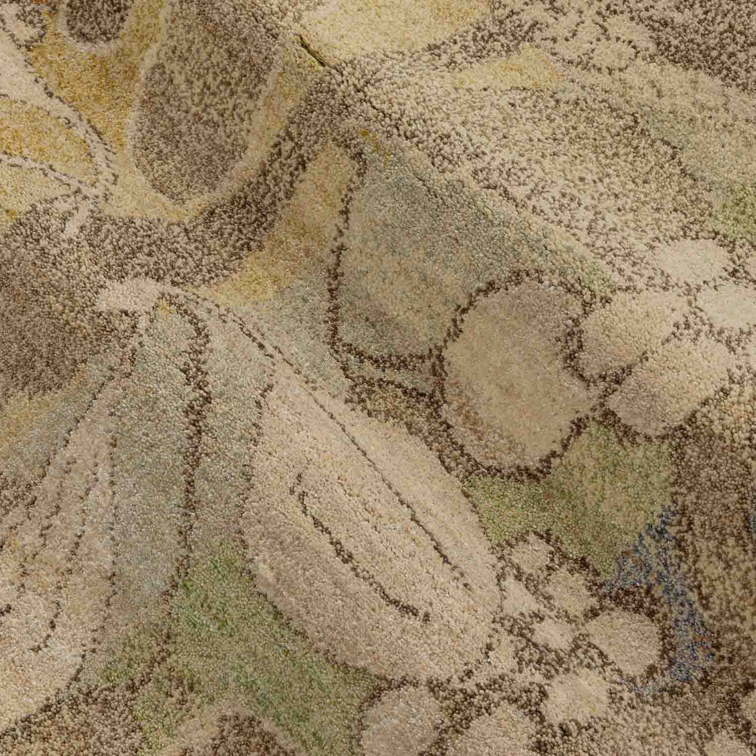 Altair Hand Knotted Woollen And Silk Rug By Mariella Ienna
