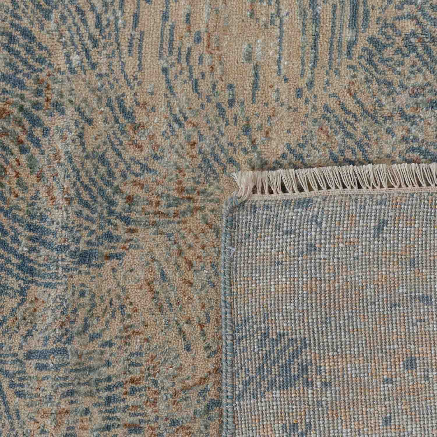 Sora Hand Knotted Woollen And Viscose Rug