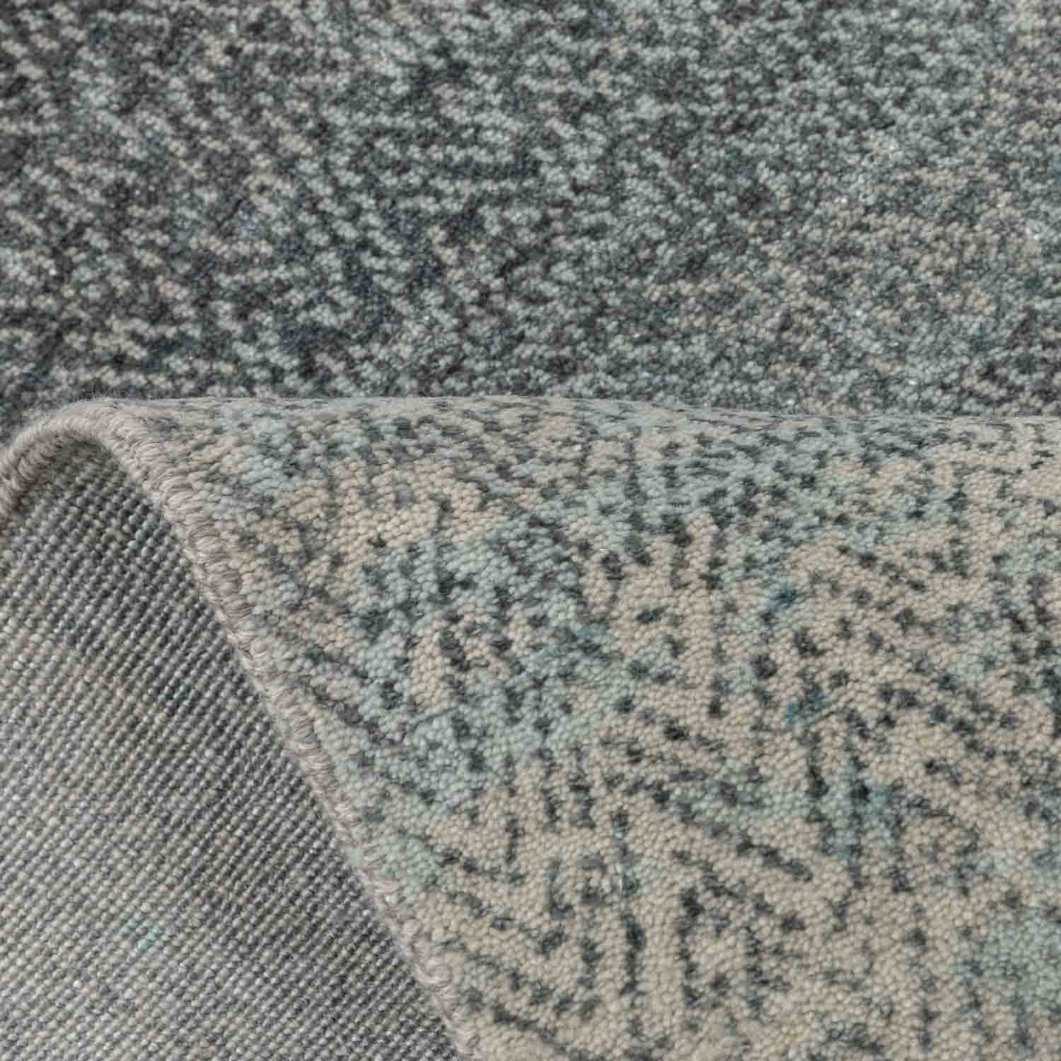 Mizui Hand Knotted Woollen And Viscose Rug