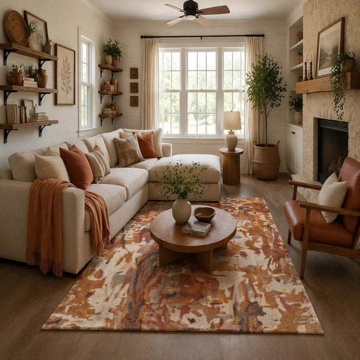 Terran Hand Tufted Wool Rug