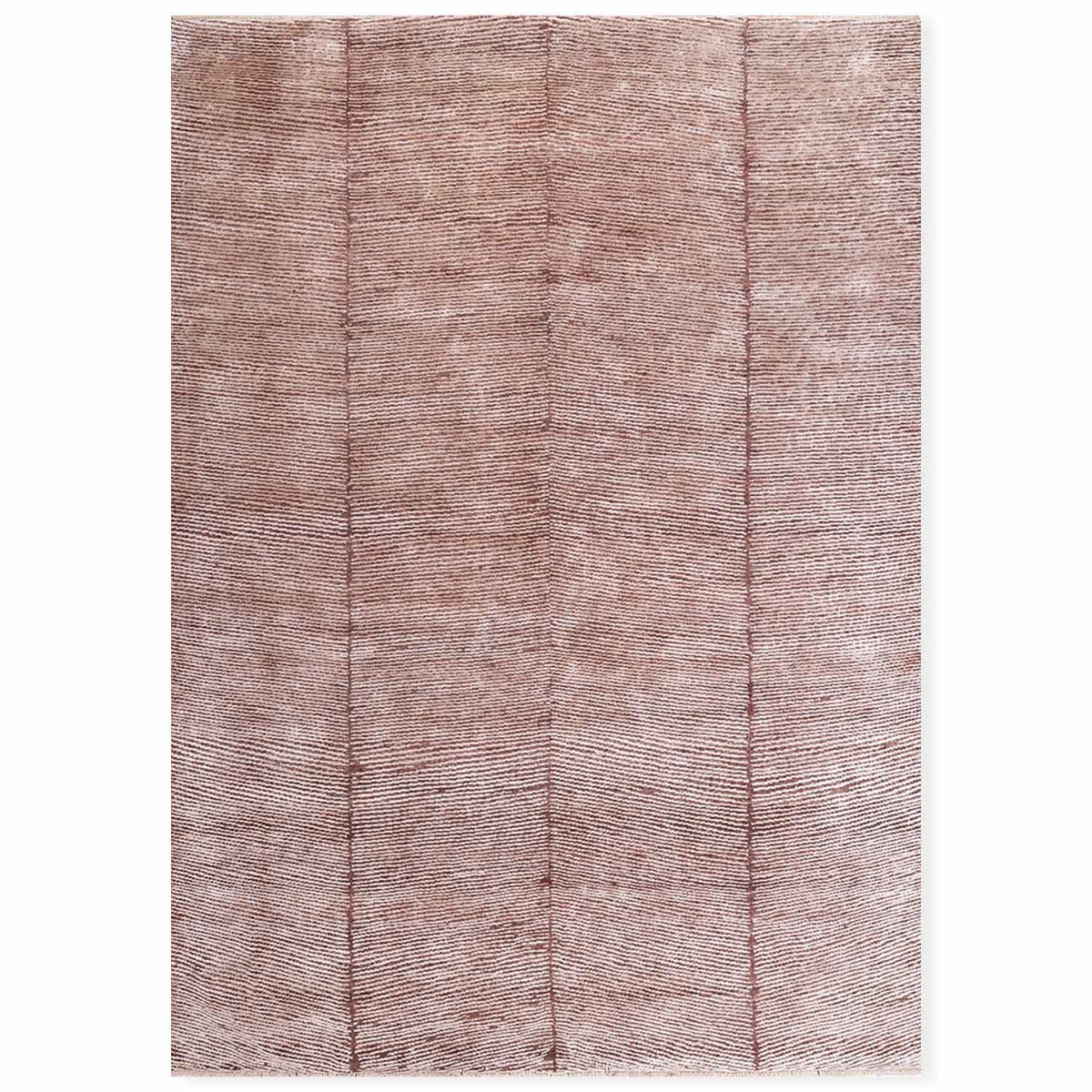 Sashiko Hand Knotted Wool And Silk Rug By Luke Irwin