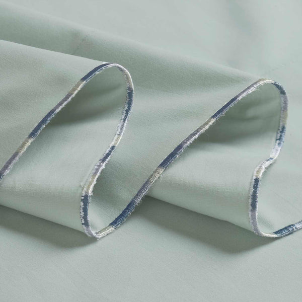 Celune cotton percale bedsheet set by Obeetee - full view