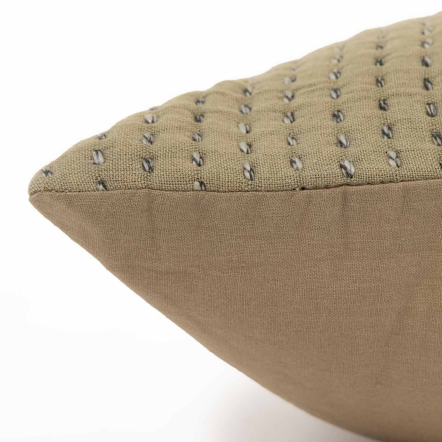 Cotton Jacquard Dusk Lumber Cushion Cover
