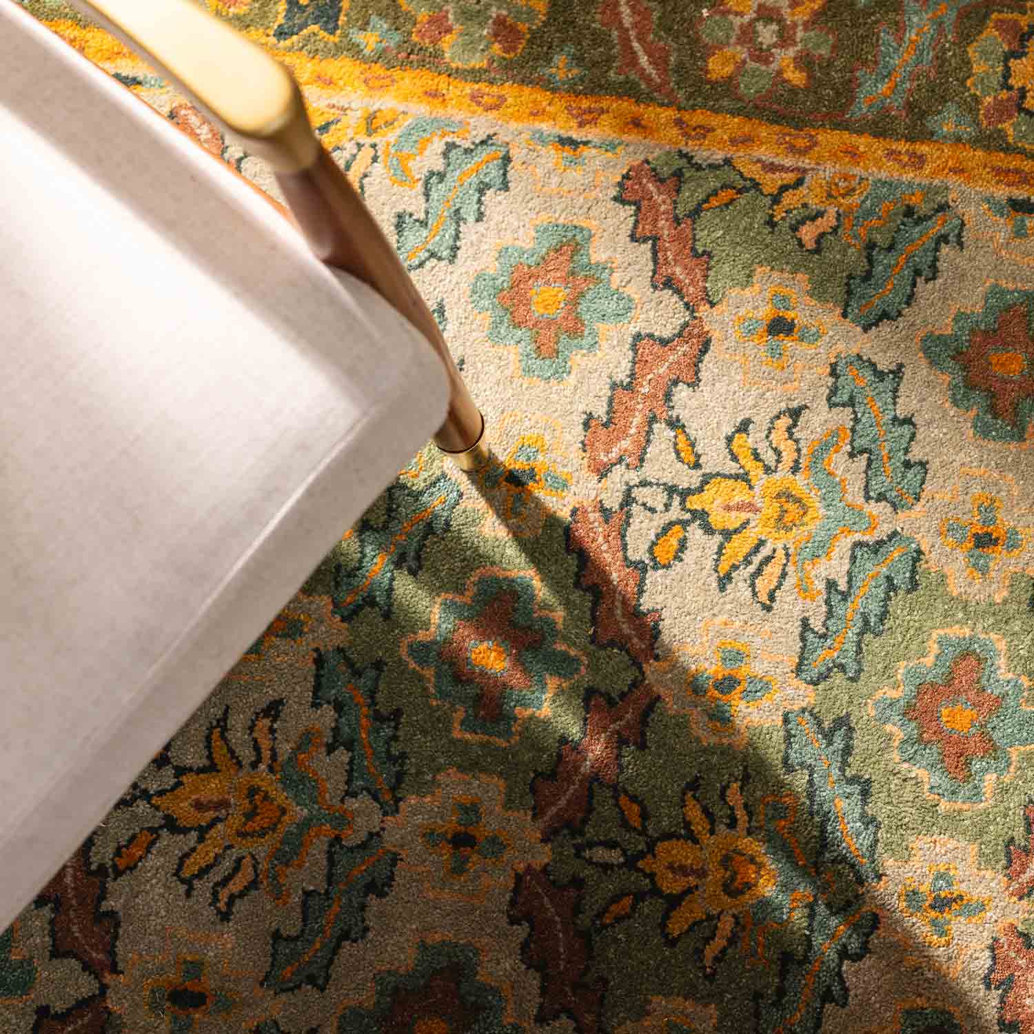 Khitan Hand Tufted Woollen Rug