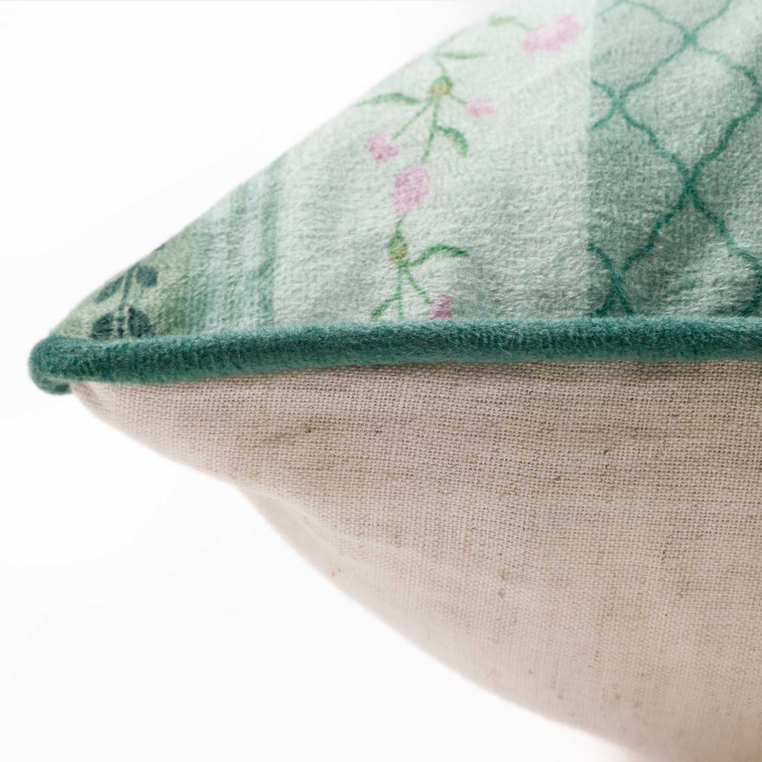 Wildflower Digital Printed Cotton Cushion Cover