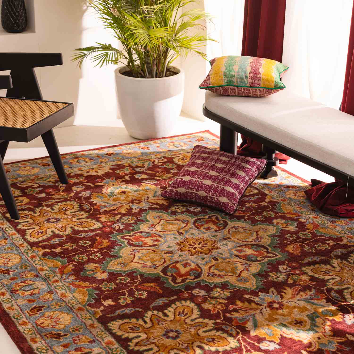 Arzu Hand Tufted Woollen Rug