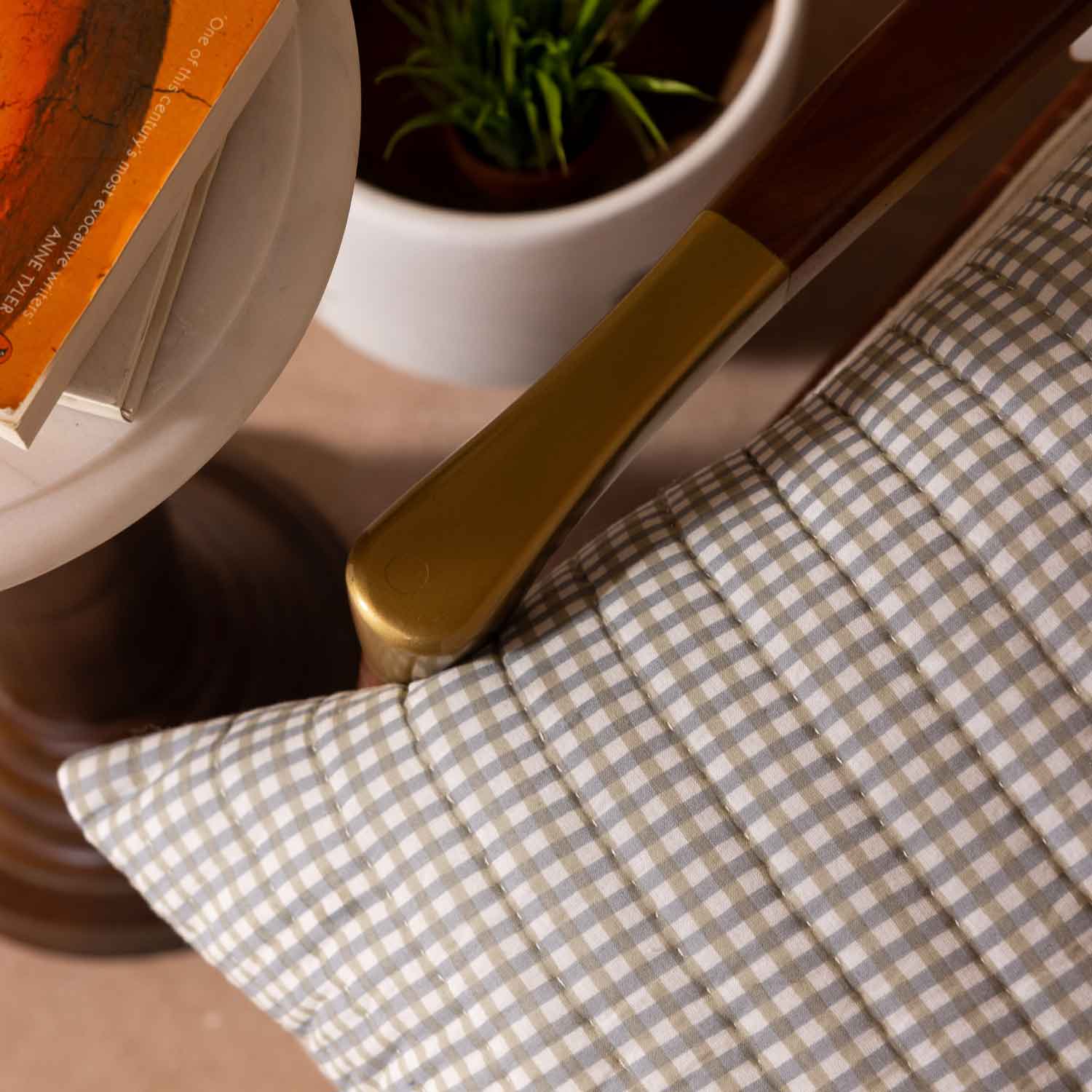 Cotton Bagru Hand Block Printed Nevara Cushion Cover