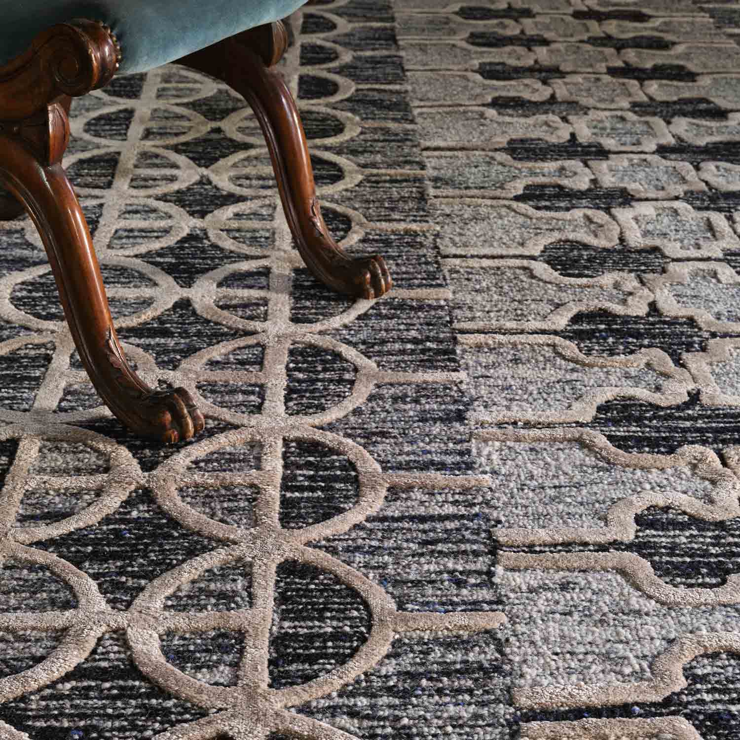 Abbey- 02 Hand Tufted Woollen Rug By Mariella Ienna