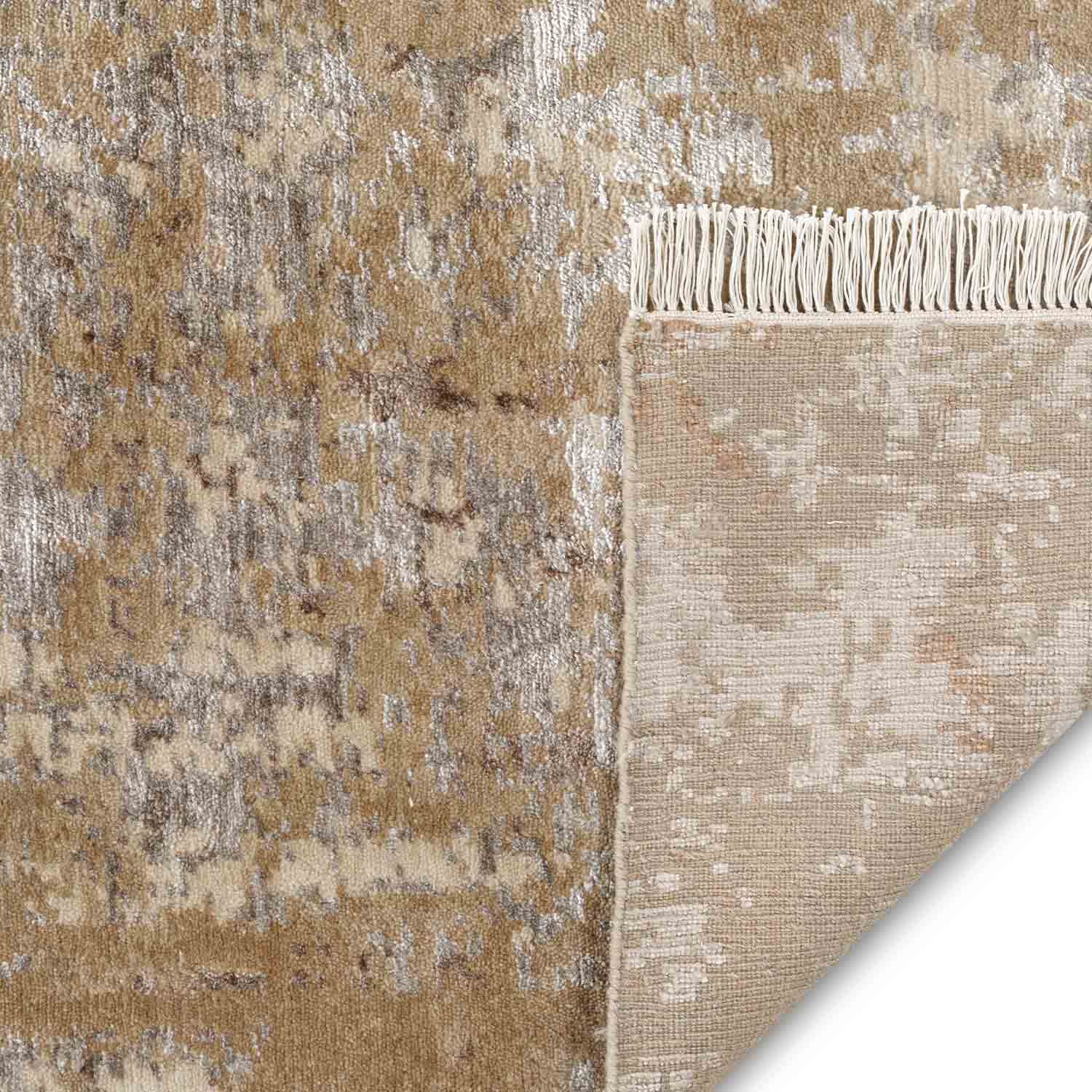Orren Hand Knotted Woollen And Silk Rug