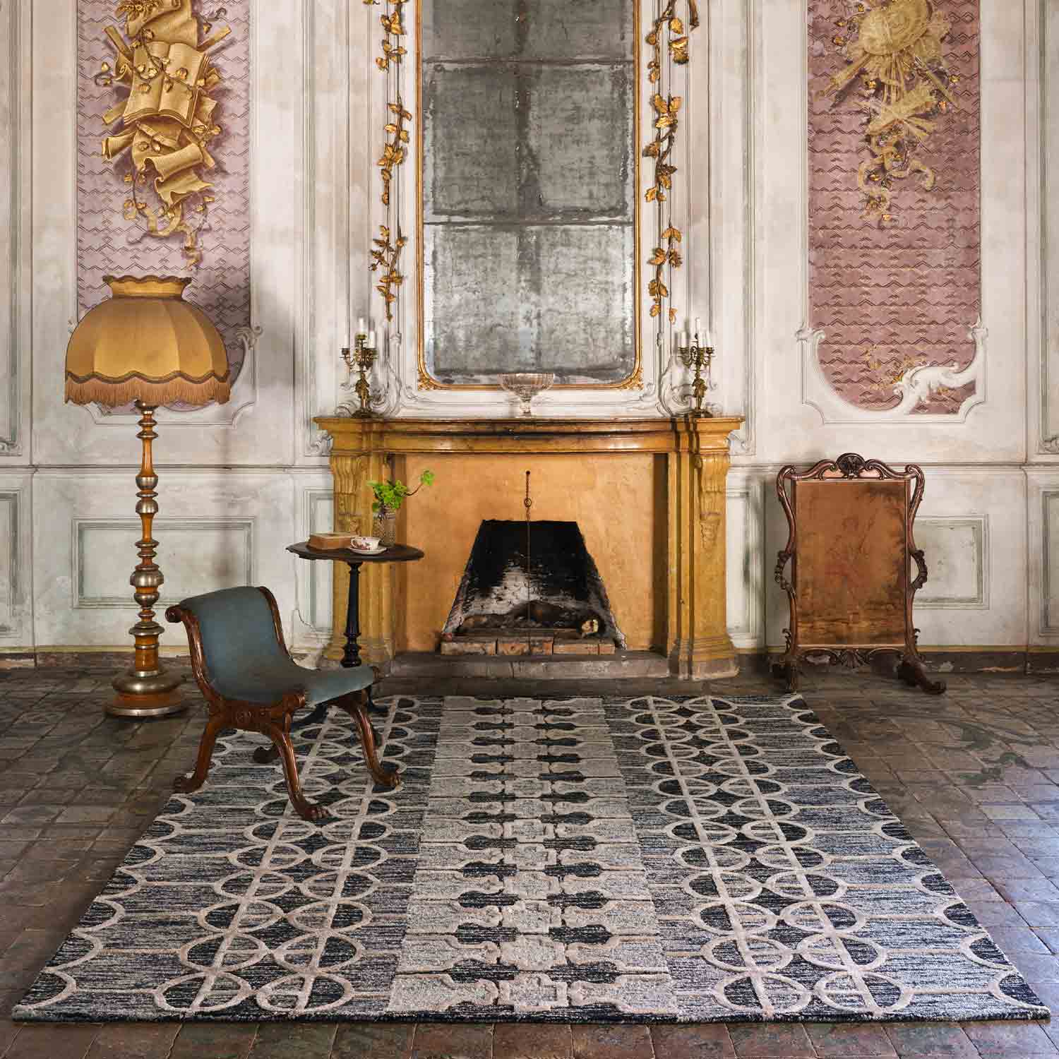 Abbey- 02 Hand Tufted Woollen Rug By Mariella Ienna