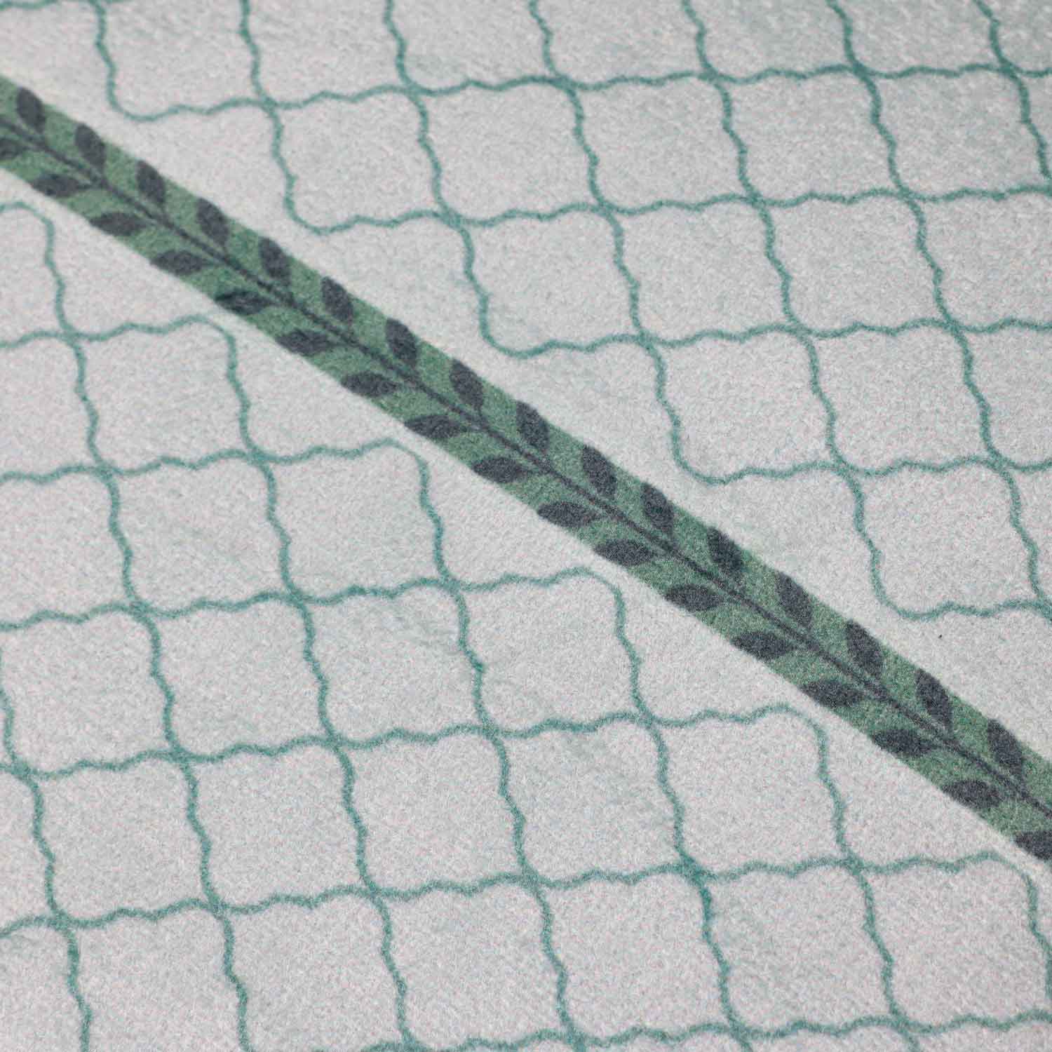 Indigo Mist Digital Printed Cotton Cushion Cover