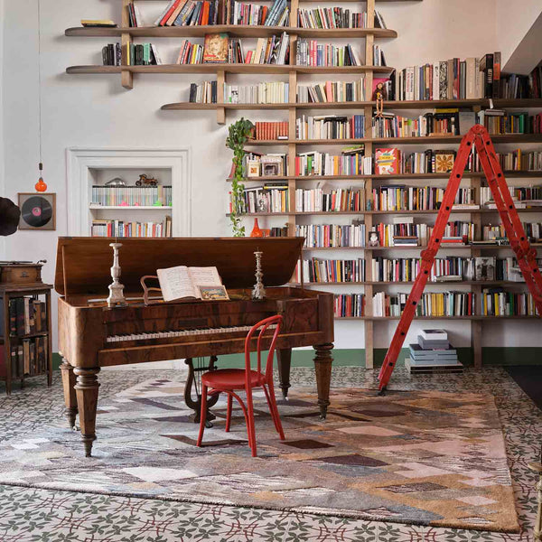 Pitagora Natural Hand Tufted Woollen Rug By Mariella Ienna