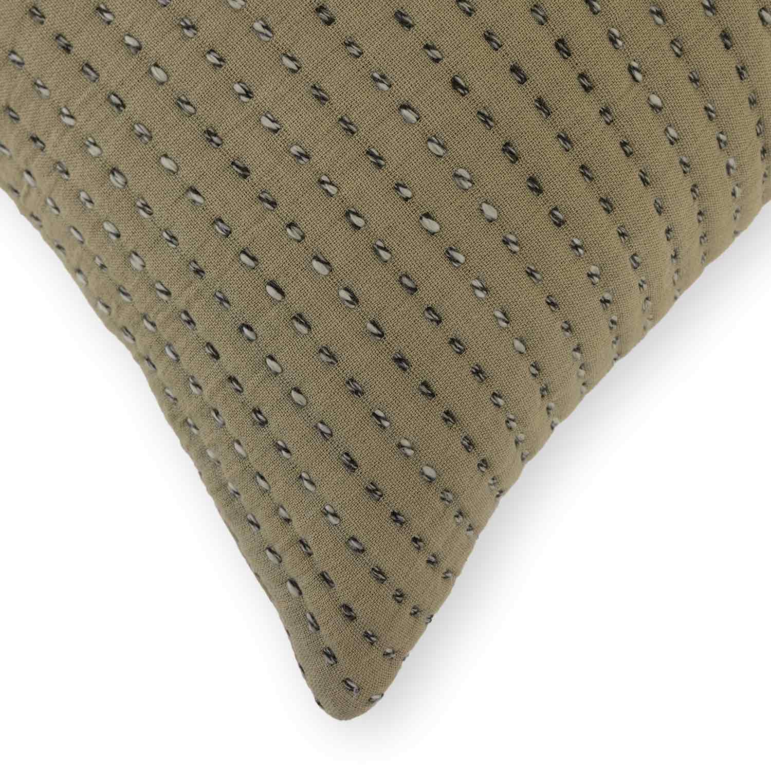 Cotton Jacquard Dusk Lumber Cushion Cover