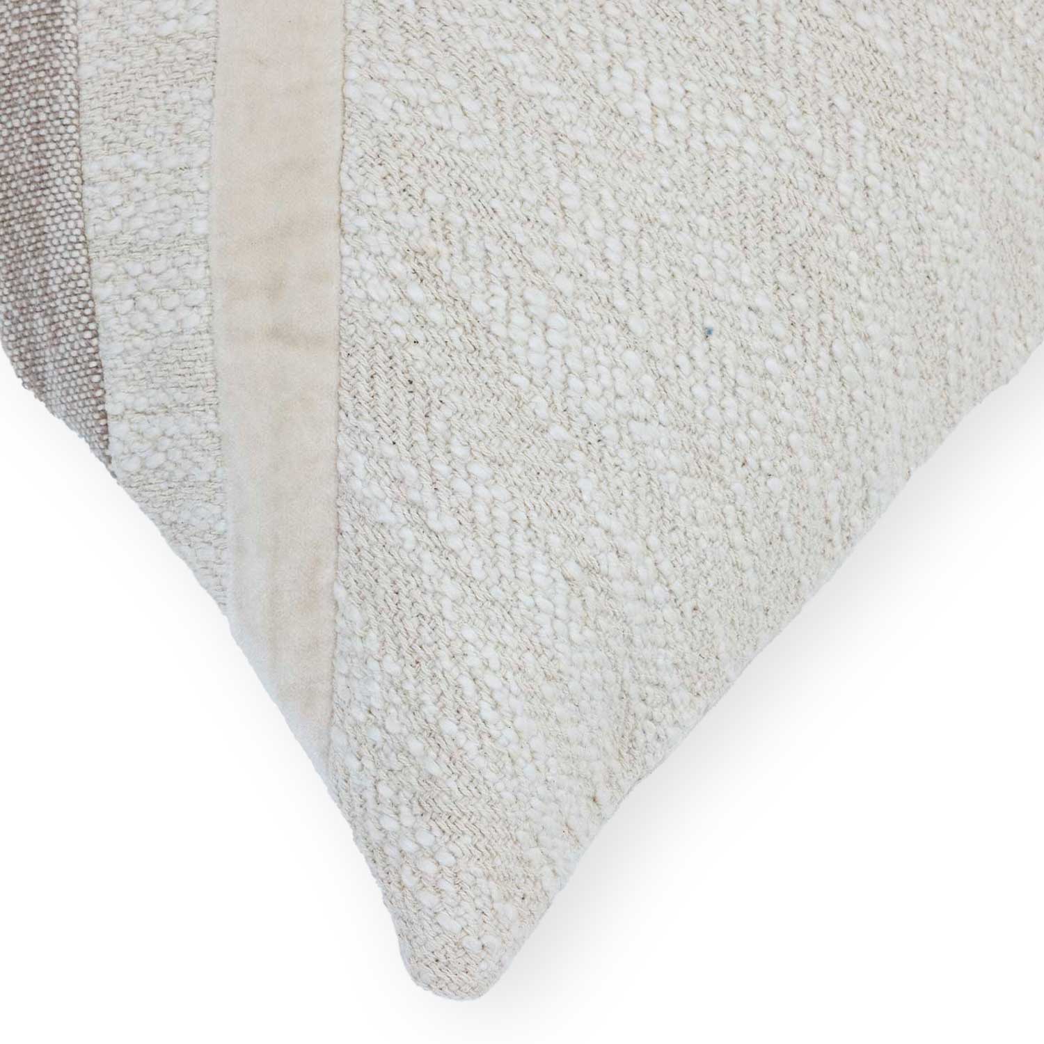 Cotton textured Navira Lumbar Cushion Cover