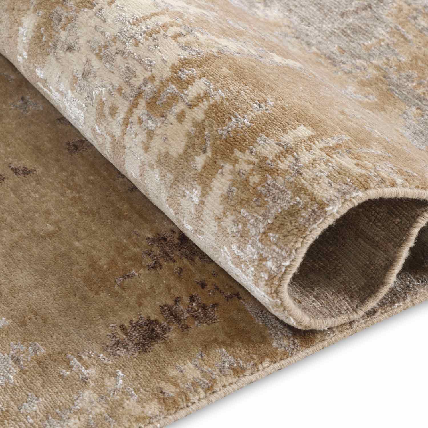 Orren Hand Knotted Woollen And Silk Rug