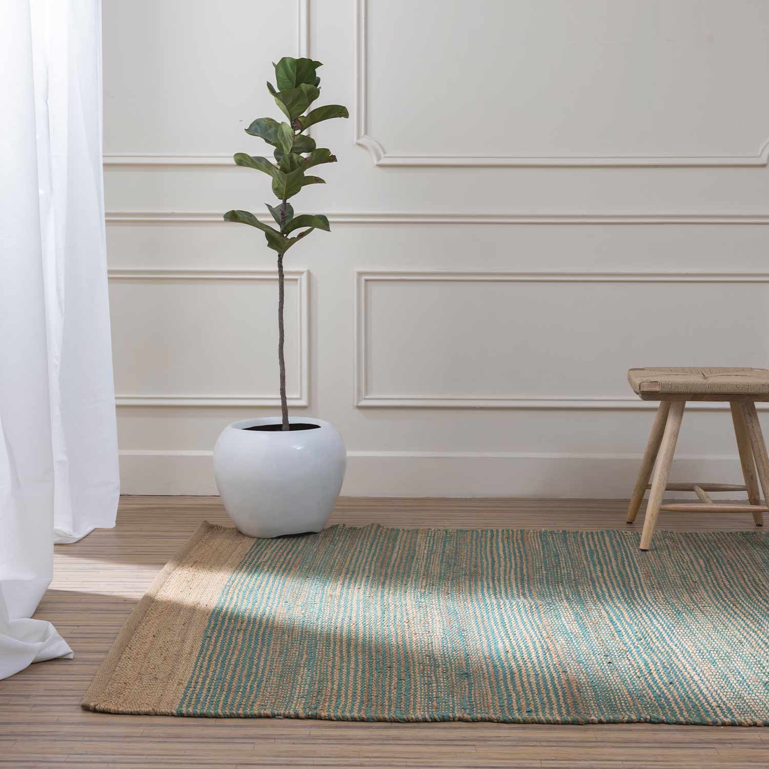 Park Flat Weave Jute Dhurrie