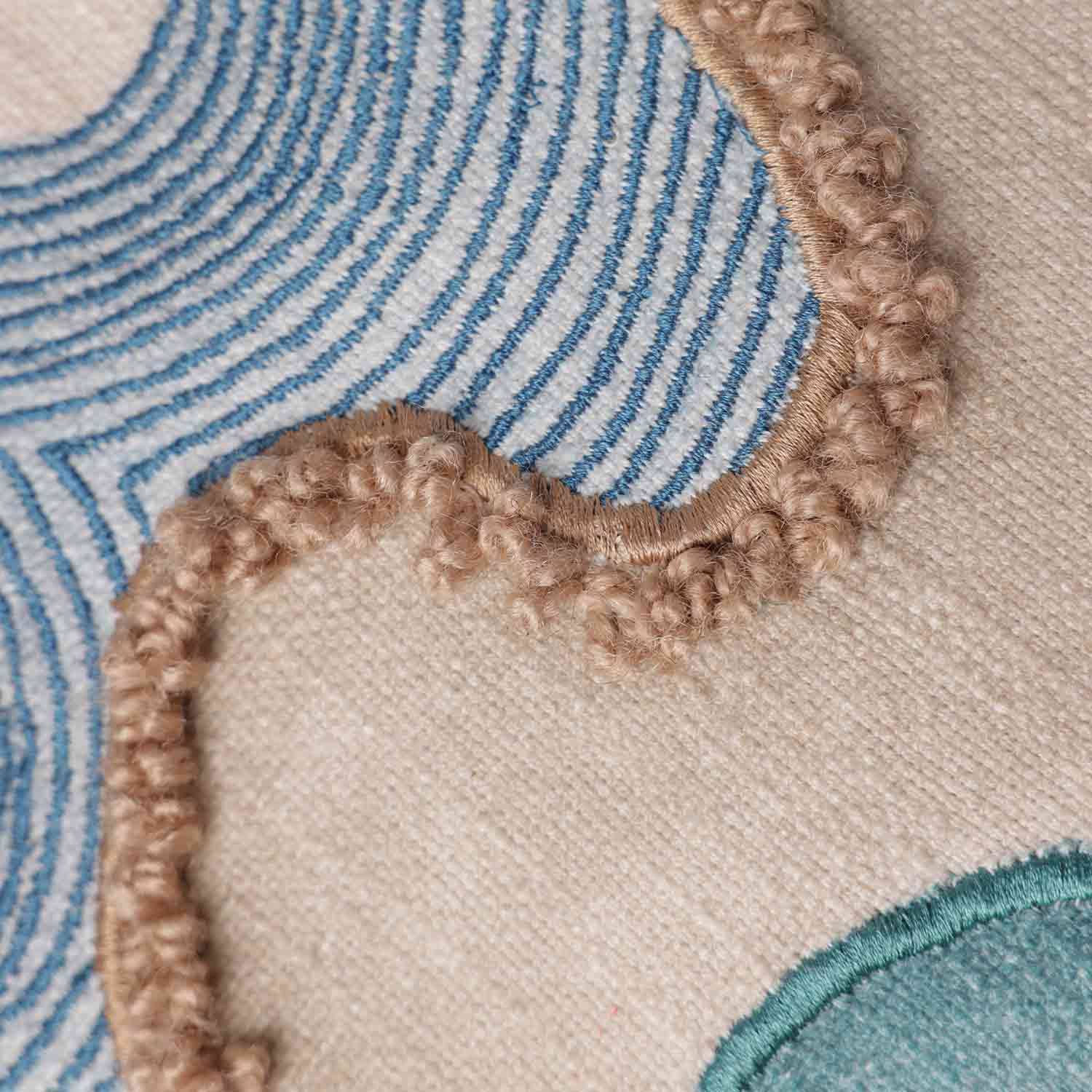 The Horizon Digital Printed Cotton Cushion Cover