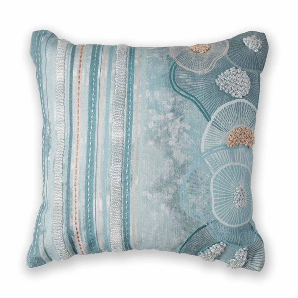 Coral Echoes cushion cover by Obeetee - detail view