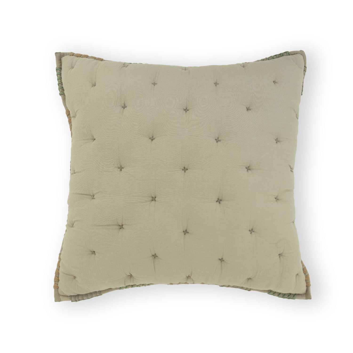 Cotton Hand Embroidered Aeris Cushion Cover