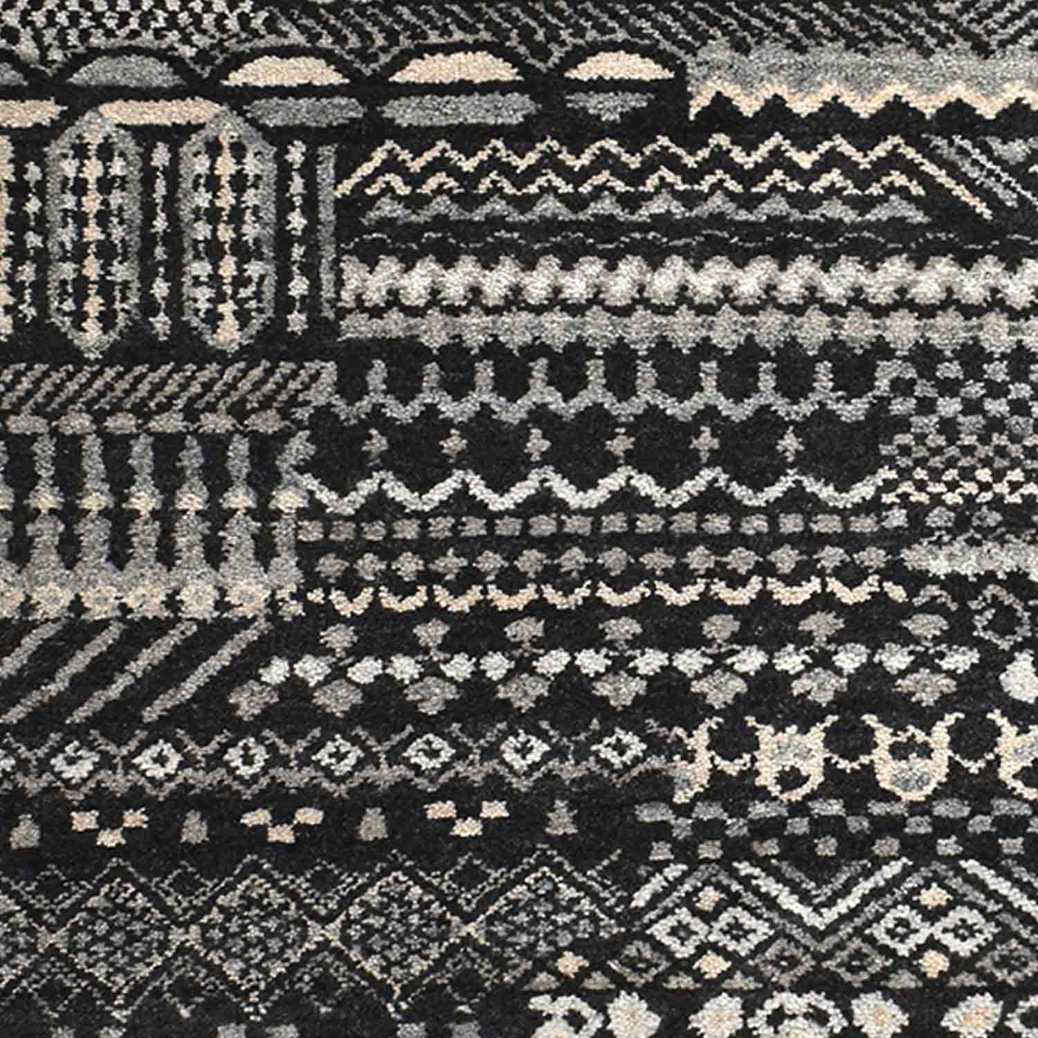 Ancient Impression Hand Knotted Woollen Runner